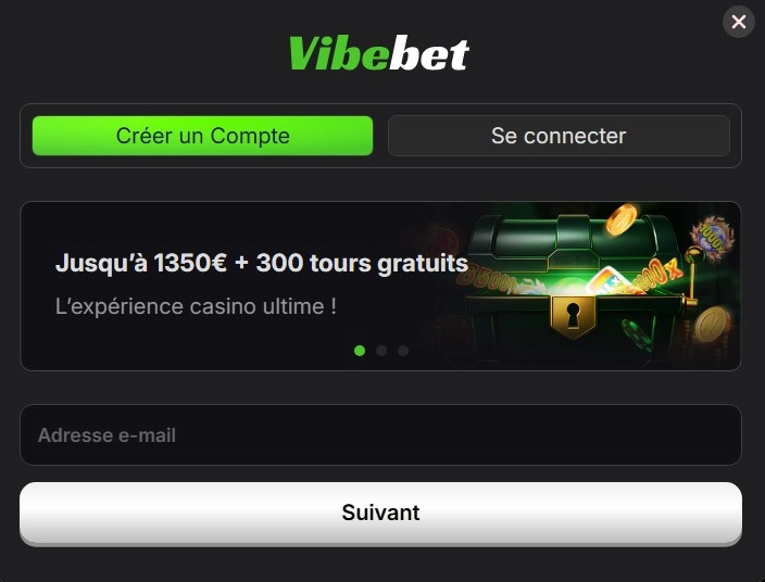 Processus d’inscription